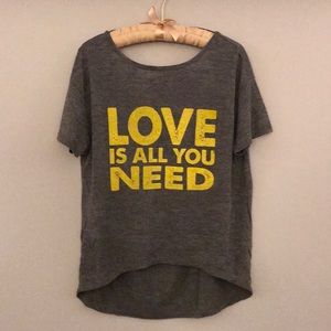 Open Back Yoga T-shirt